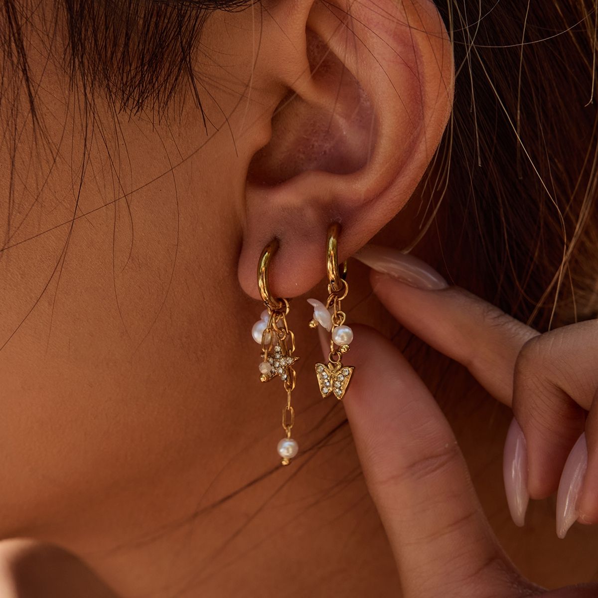 Dainty Dangling Earrings