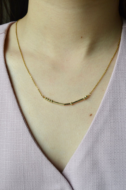 Morse Code Necklace
