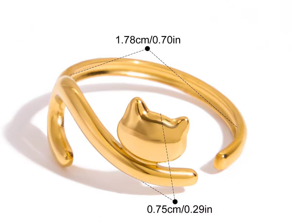 Dachshund and Cat Ring