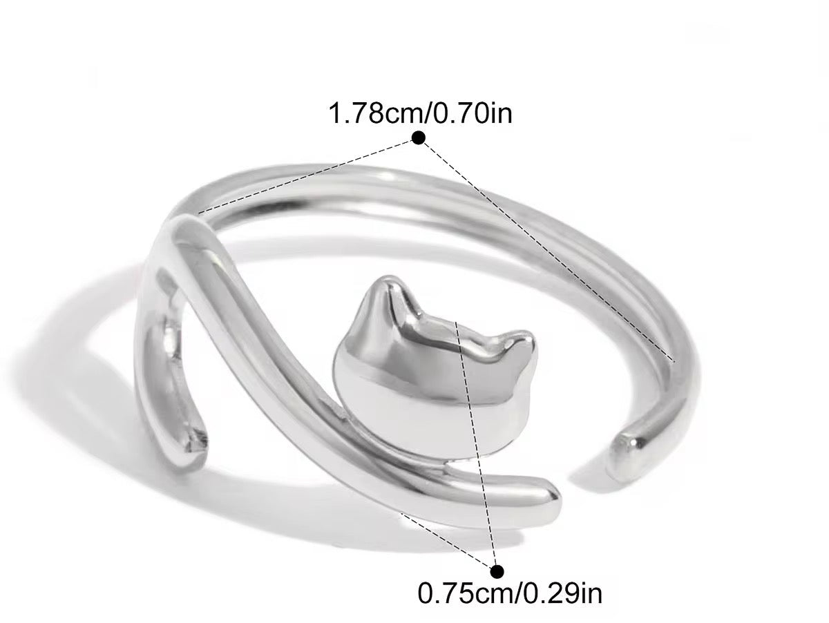 Dachshund and Cat Ring