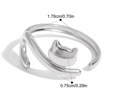 Dachshund and Cat Ring