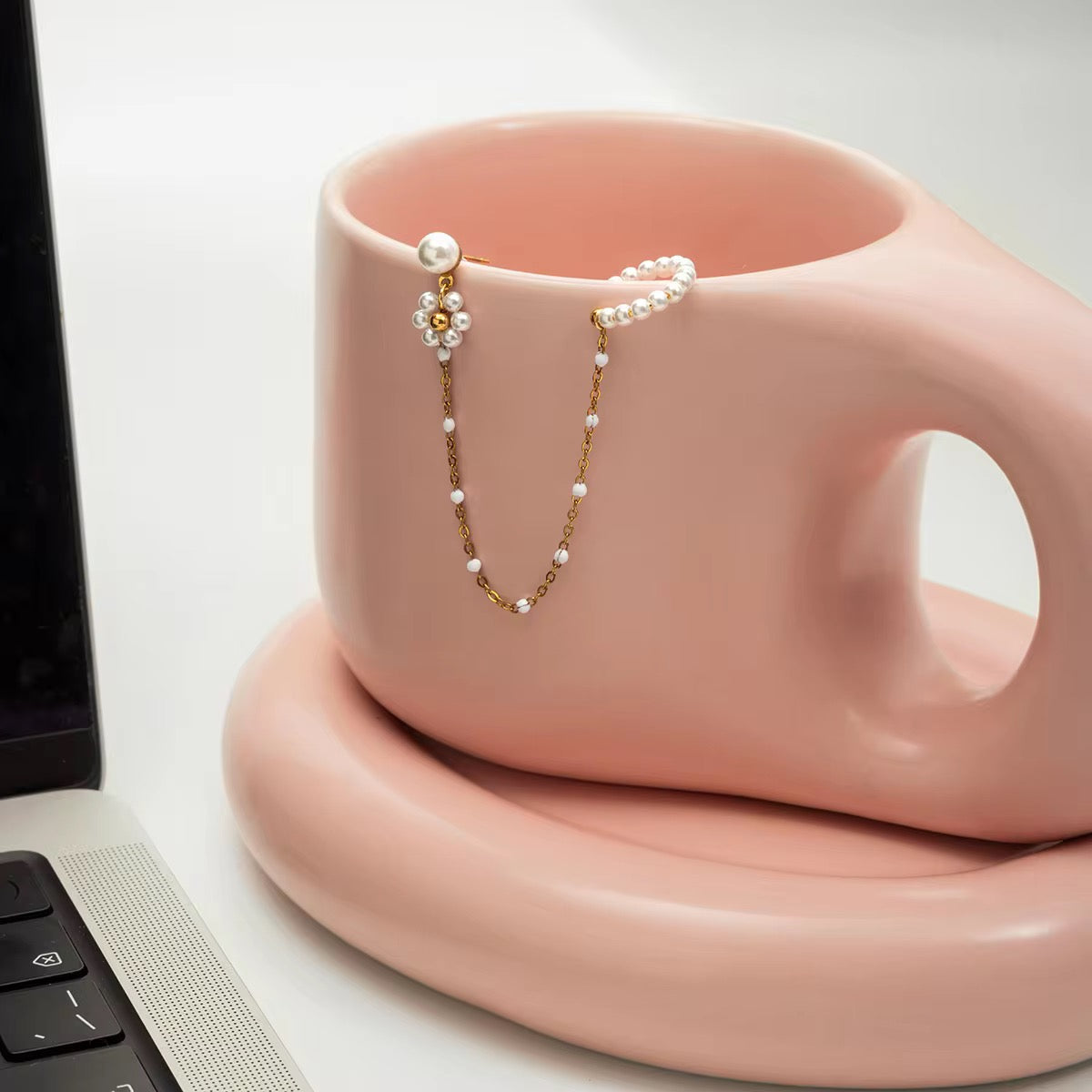 Flower Chain Earring to Cuff