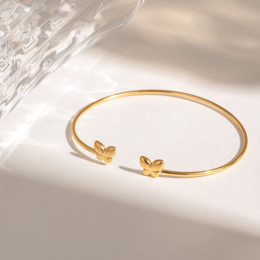 Butterfly Open Bangle